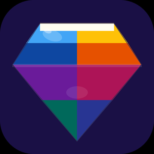 Brilliante app icon — a live Ultra HDR image